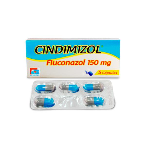Fluconazol 150 Mg Cápsulas Caja X 5 ( Cindimizol )