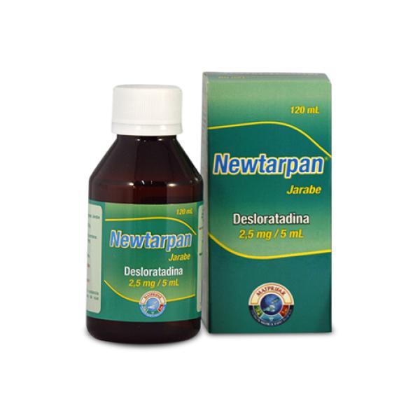 Desloratadina 2.5 Mg/5 Ml Jarabe Frasco X 120 Ml ( Newtarpan )