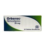 Orberec 30 Mg X 30 Tabletas ( Nimodipino)