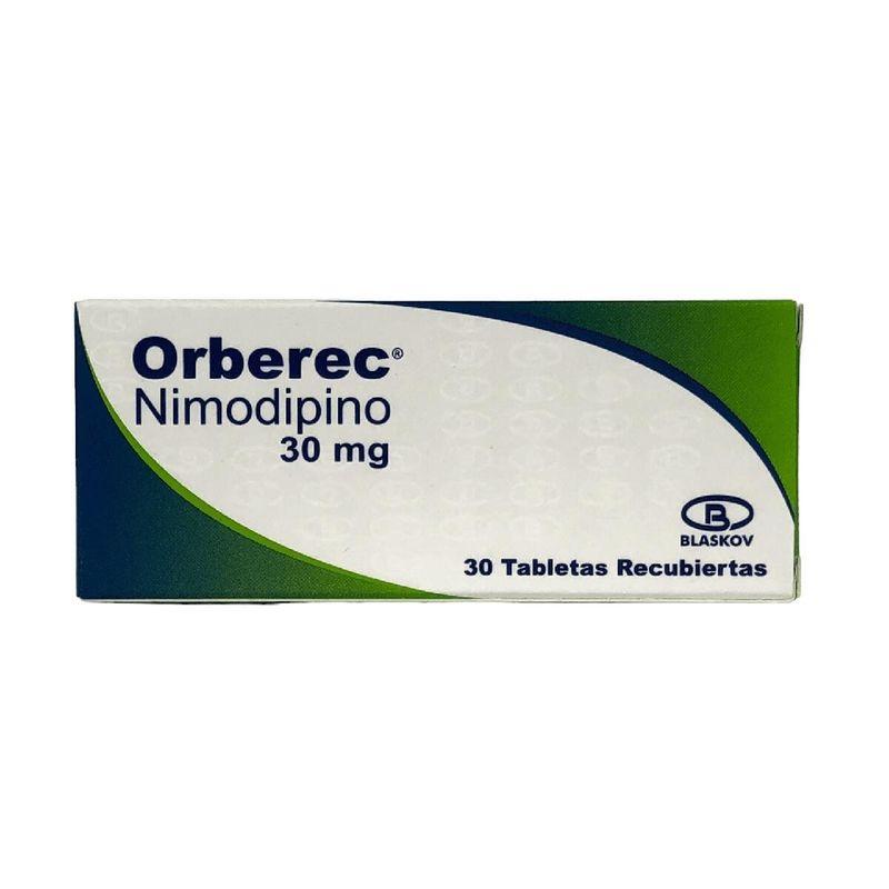Orberec 30 Mg X 30 Tabletas ( Nimodipino)