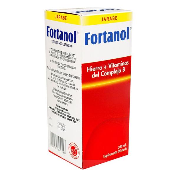 Fortanol Jarabe Frasco X 200 Ml ( Multivitamínico )