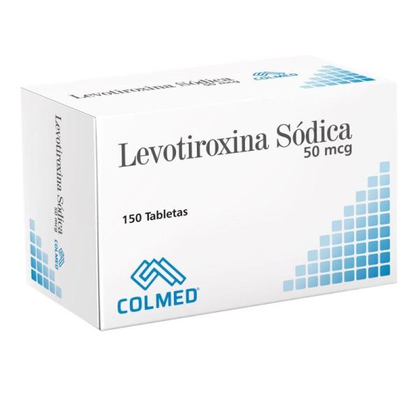 Levotiroxina 50 Mcg Tabletas Caja X 150