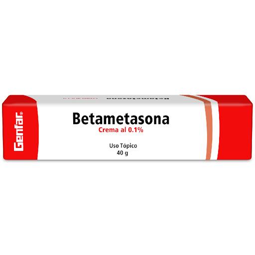 Betametasona 0.1% Crema Tubo X 40 Gr
