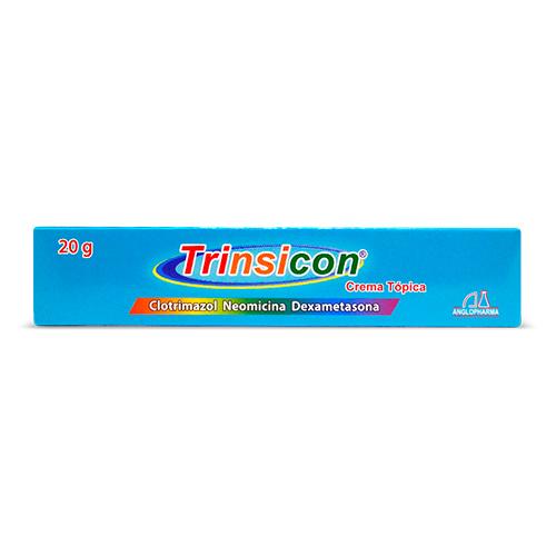 Clotrimazol + Neomicina + Dexametasona Crema Tubo X 20 Gr ( Trinsicon )