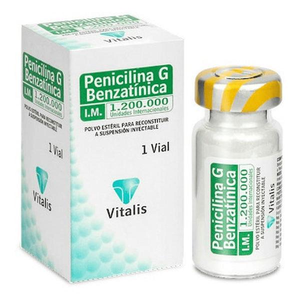 Penicilina G Benzatinica 1.200.000 U I Inyectable Unidad