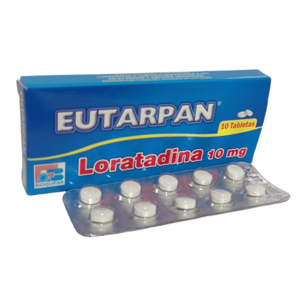 Loratadina10 Mg Tabletas Caja X 100 ( Eutarpan )