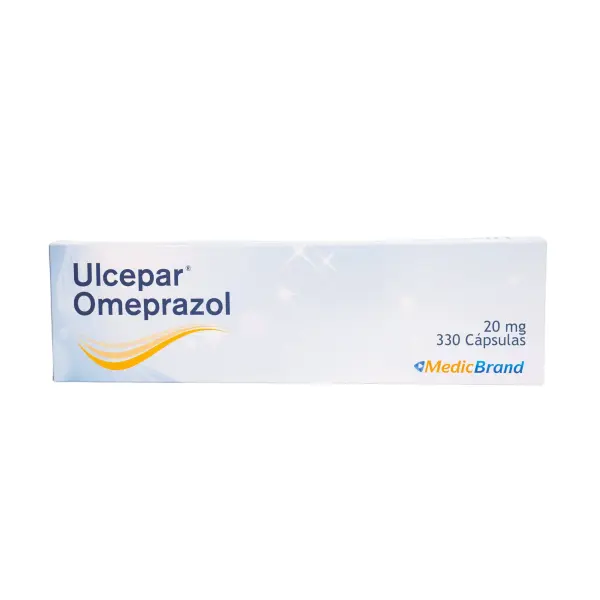 Ulcepar 20 Mg Tabletas Caja X 330 ( Omeprazol)