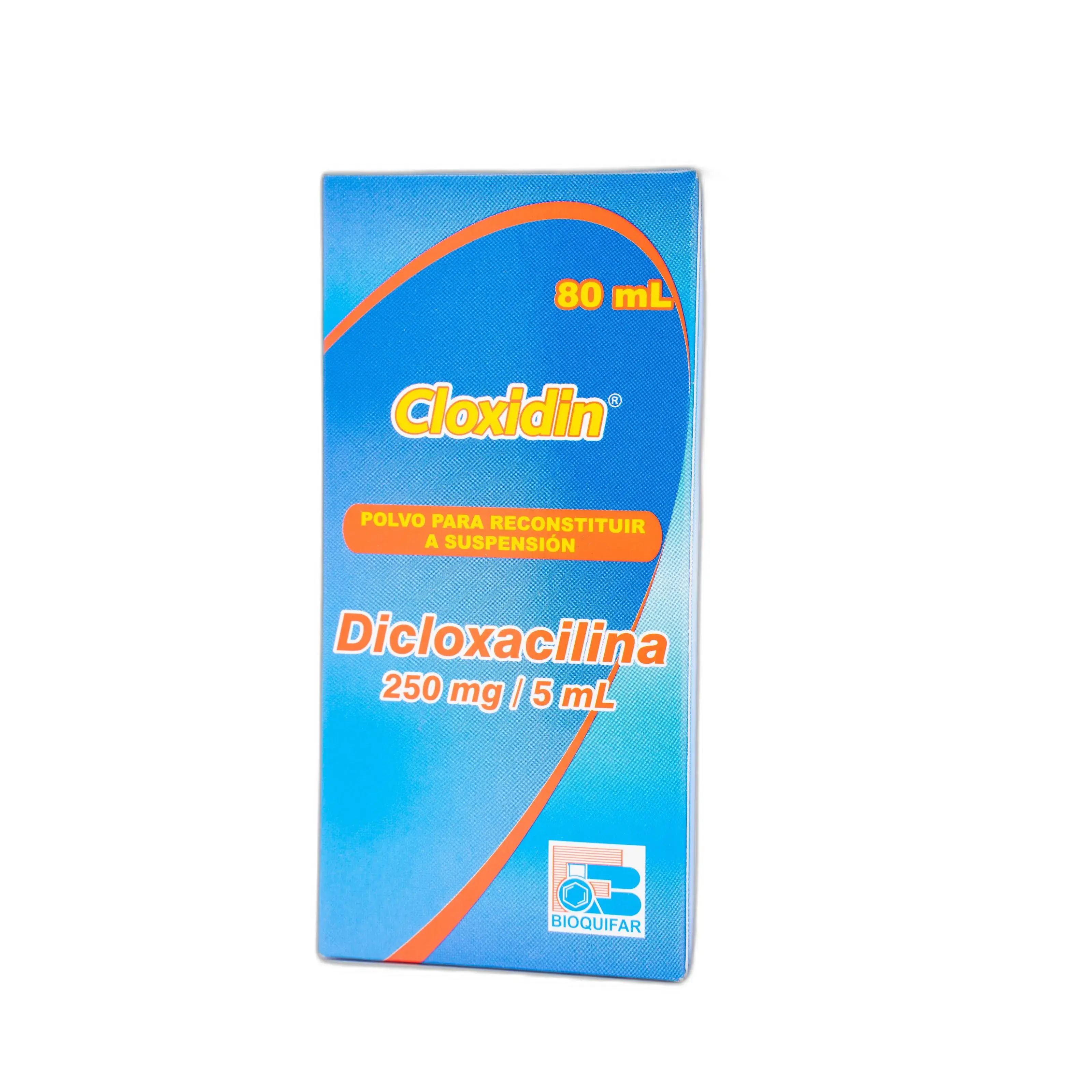 Dicloxacilina 250 Mg/5 Ml Suspensión Frasco X 80 Ml ( Cloxidin )