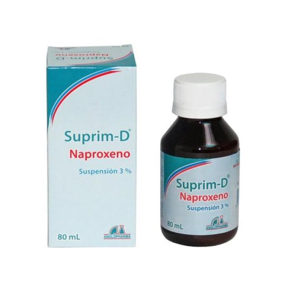 Naproxeno Suspensión 3% Frasco X 80 Ml ( Suprim - D )