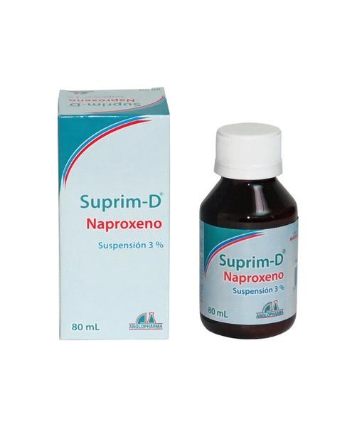 Naproxeno Suspensión 3% Frasco X 80 Ml ( Suprim - D )