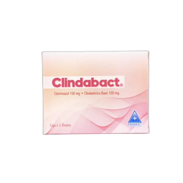 Clindabact Óvulos Caja X 3 ( Clotrimazol + Clindamicina)