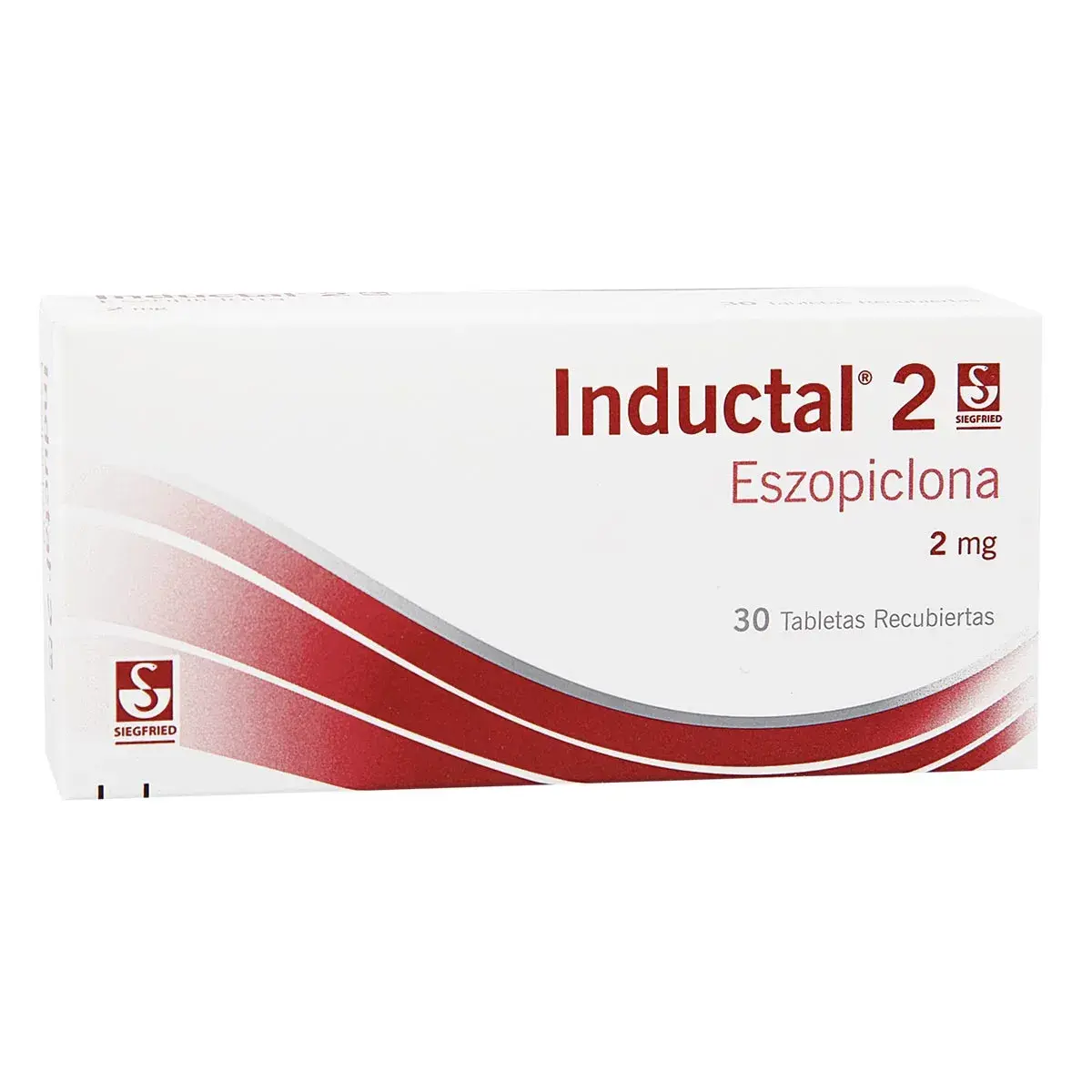 Inductal 2 Tabletas Recubiertas Caja X 30 2Mg (Eszopiclona)