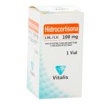 Hidrocortisona 100 Mg Polvo Estéril Para Reconstituir Caja X 1 Vial