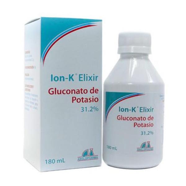Gluconato De Potasio Solución Oral 31.2% Frasco X 180 Ml ( Ion-k )