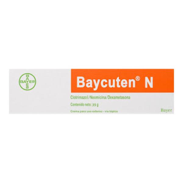 Baycuten N (Clotrimazol + Neomicina + Dexametasona)