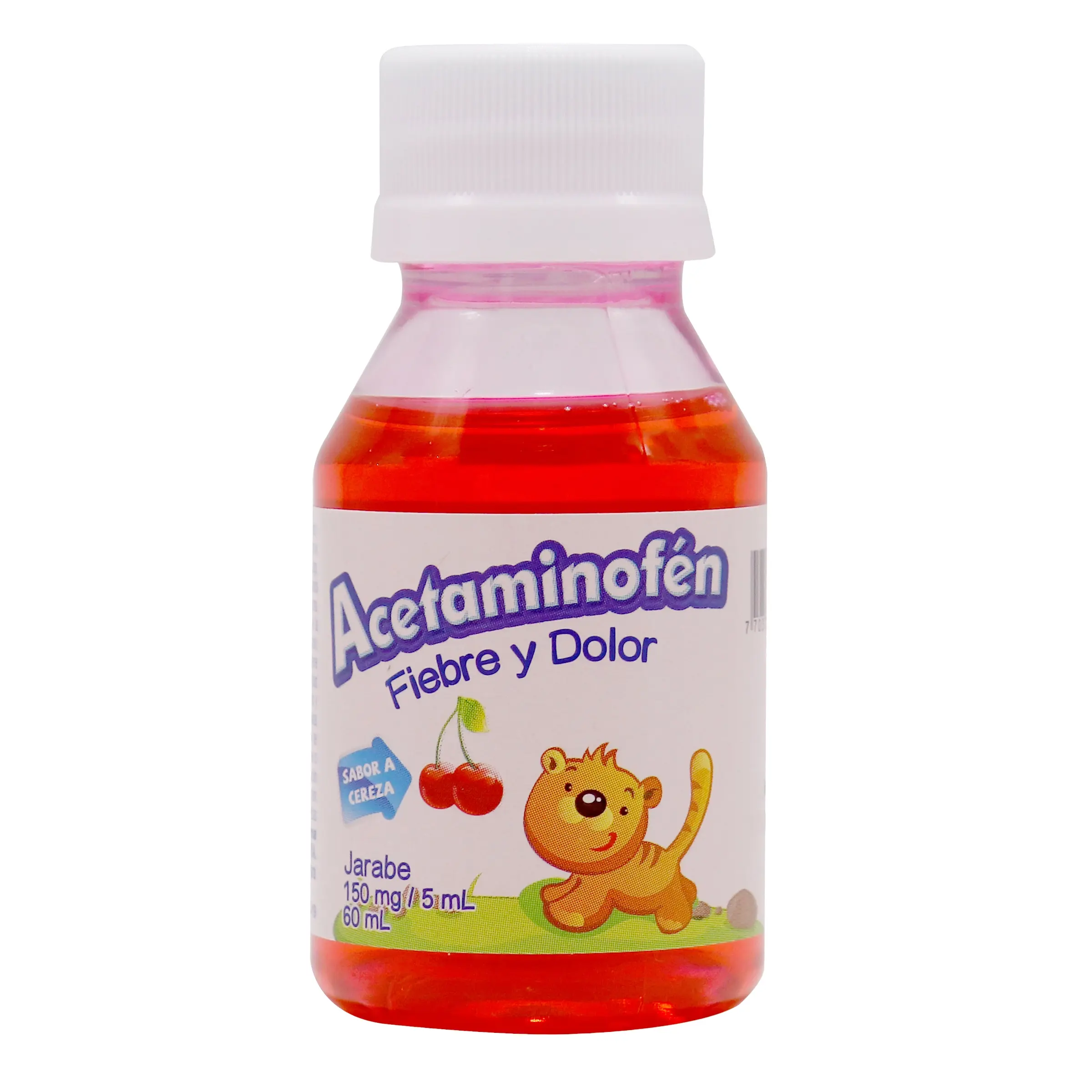 Acetaminofen 150 Mg/5 Ml Jarabe Frasco X 60 Ml