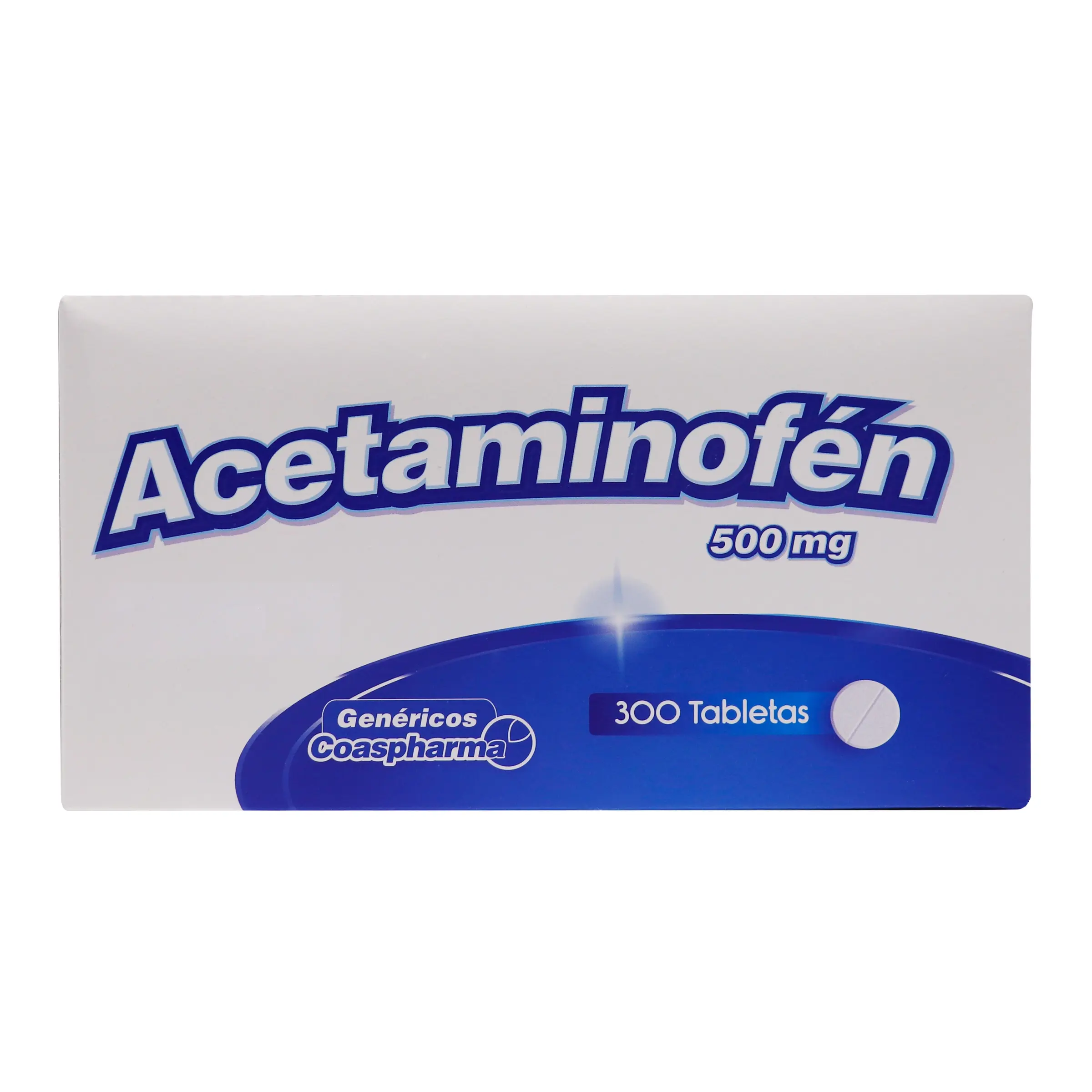 Acetaminofen 500 Mg Tabletas Caja X 300