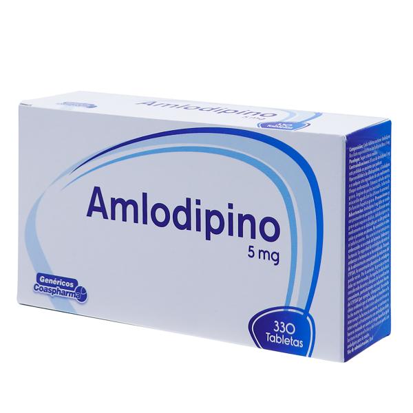 Amlodipino 5 Mg Tabletas Caja X 330