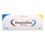 Amoxicilina 500 Mg Cápsulas Caja X 250