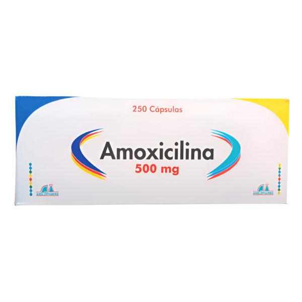 Amoxicilina 500 Mg Cápsulas Caja X 250