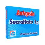 Sucralfato 1 Gr Tabletas Masticables Caja X 10 ( Antepsin )