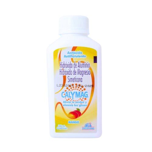 Hidróxido De Aluminio Y Magnesio + Simeticona Suspensión Frasco X 360 Ml - Mango ( Calymag )