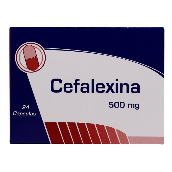 Cefalexina 500 Mg Cápsulas Caja X 24