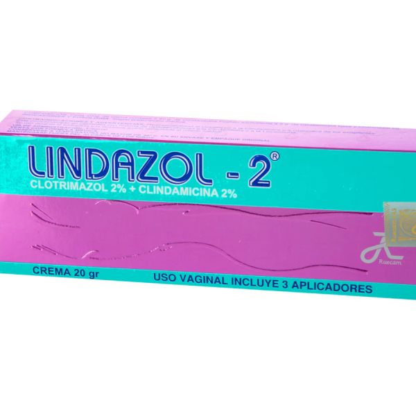 Lindazol Crema Vaginal Tubo X 20 Gr ( Clotrimazol 2% + Clindamicina 2%)
