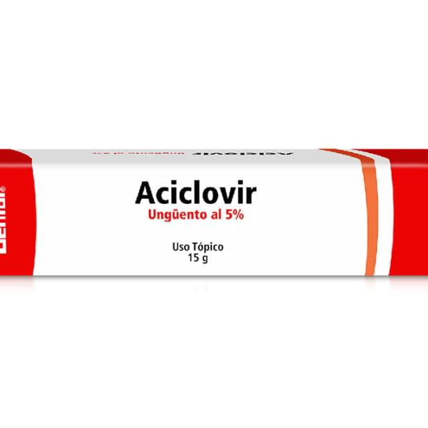 Aciclovir 5% Crema Tubo X 15 Gr