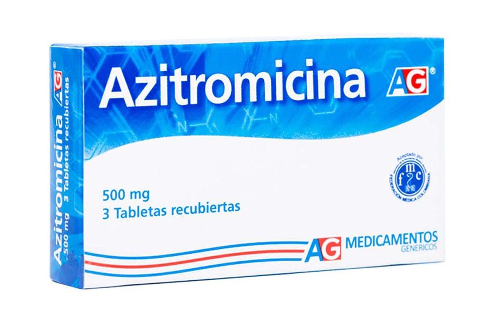 Azitromicina 500 Mg Tabletas Caja X 3
