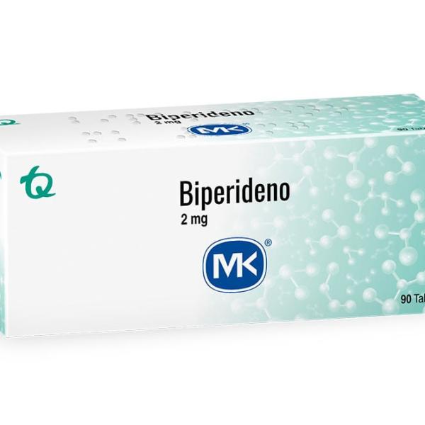 Biperideno 2 Mg Tabletas Caja X 90