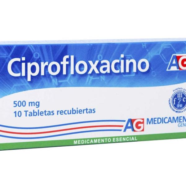Ciprofloxacino 500 Mg Tabletas Caja X 10