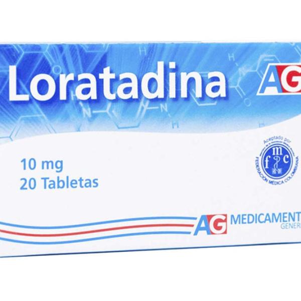 Loratadina 10 Mg Tabletas Caja X 20