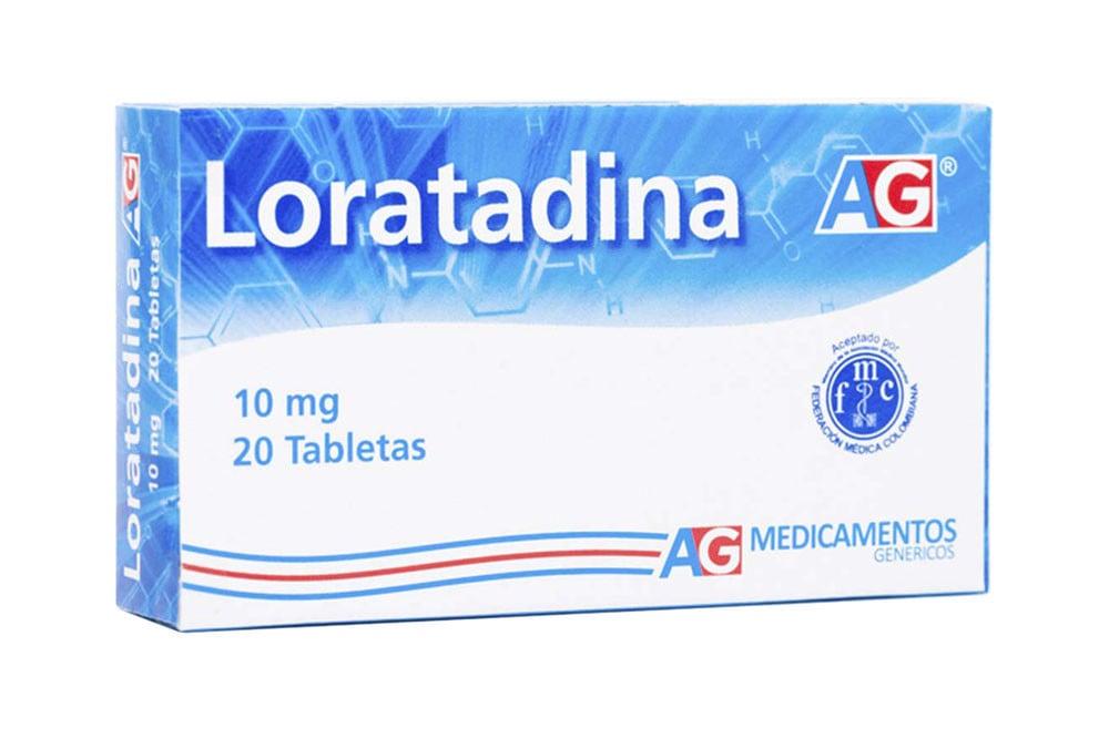 Loratadina 10 Mg Tabletas Caja X 20