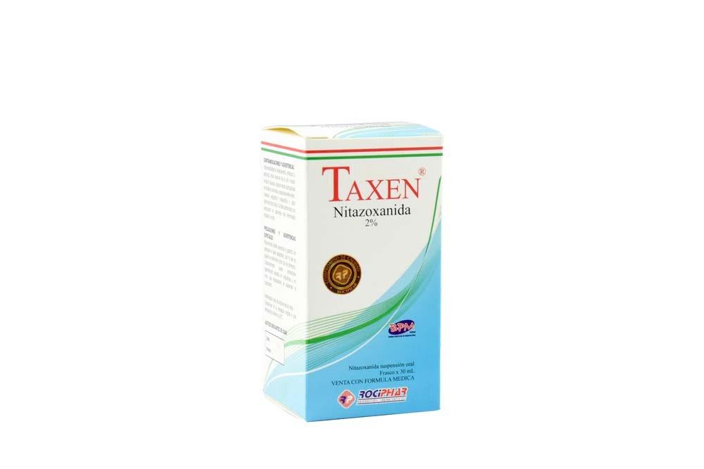 Taxen Suspensión Oral Frasco X 30 Ml ( Nitazoxanida 2%)