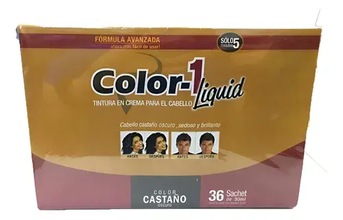 Color 1 Tinte 4 Gr Tab Champu ( Color Negro )