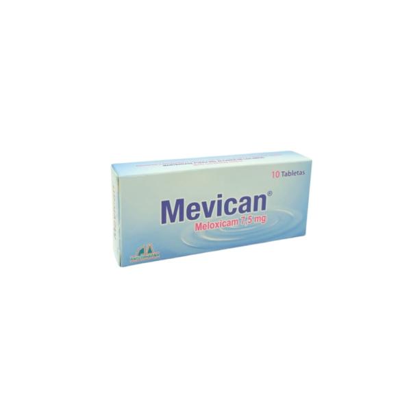 Meloxicam 7.5 Mg Tabletas Caja X 10 (mevican)