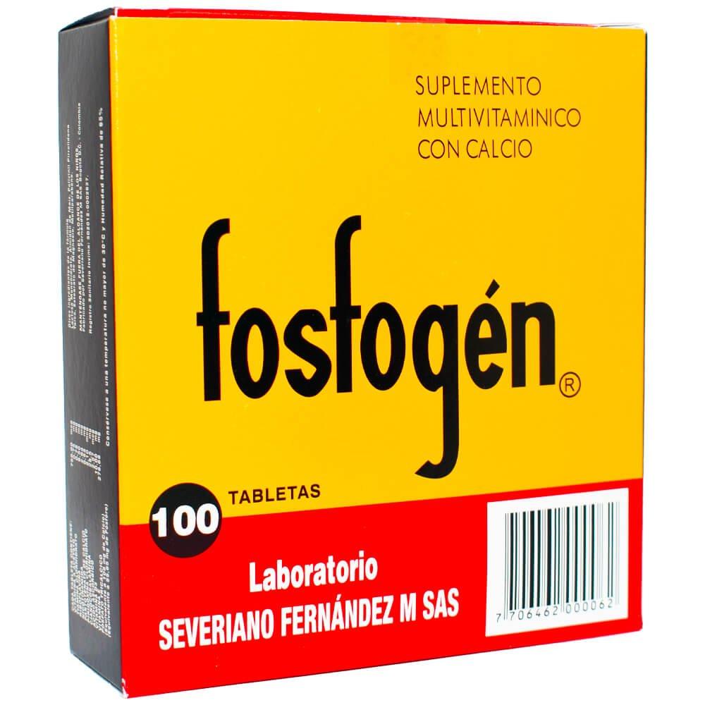 Fosfogen Tabletas Caja X 100