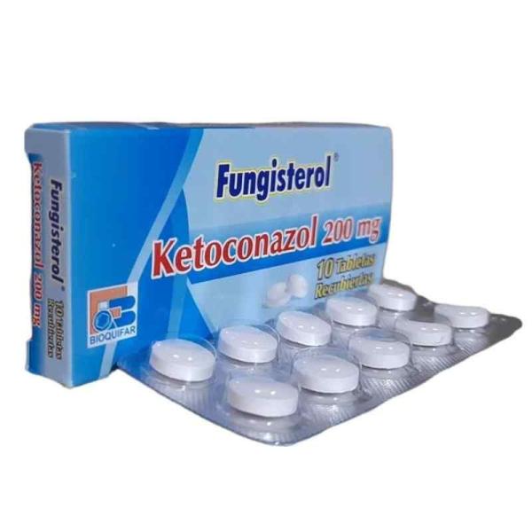 Ketoconazol 200 Mg Tabletas Caja X 10 ( Fungisterol )