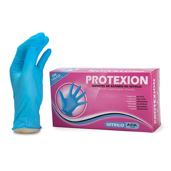 Guante Examtex Talla L Latex X 100 Unidades