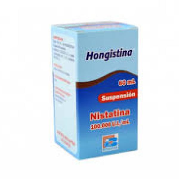 Nistatina 100.00 U.I/ml Suspensión Frasco X 60 Ml ( Hongistina )