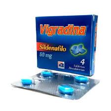 Sildenafilo 50 Mg Tabletas Caja X 4 ( Vigradina )