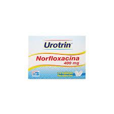 Norfloxacina 400 Mg Tabletas Caja X 14 ( Urotrin )