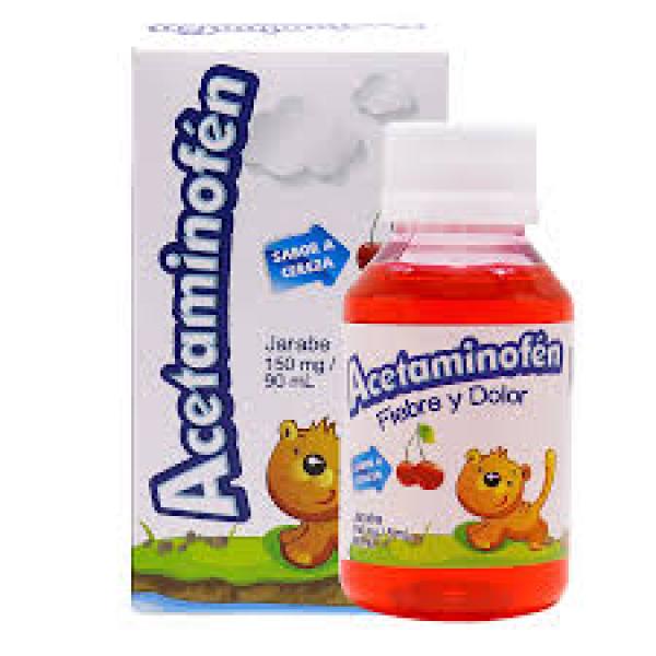 Acetaminofen 150 Mg/5 Ml Jarabe Frasco X 90 Ml
