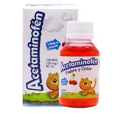 Acetaminofen 150 Mg/5 Ml Jarabe Frasco X 90 Ml