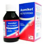 Ketotifeno1 Mg/5 Ml Jarabe Frasco X 120 Ml ( Asmiket )