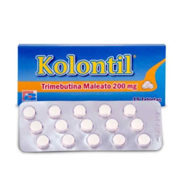 Trimebutina Maleato 200 Mg Tabletas Caja X 15 ( Kolantil )