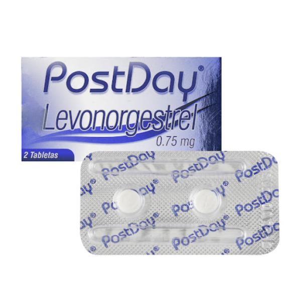 Postday 0.75 Mg Tabletas Caja X 2