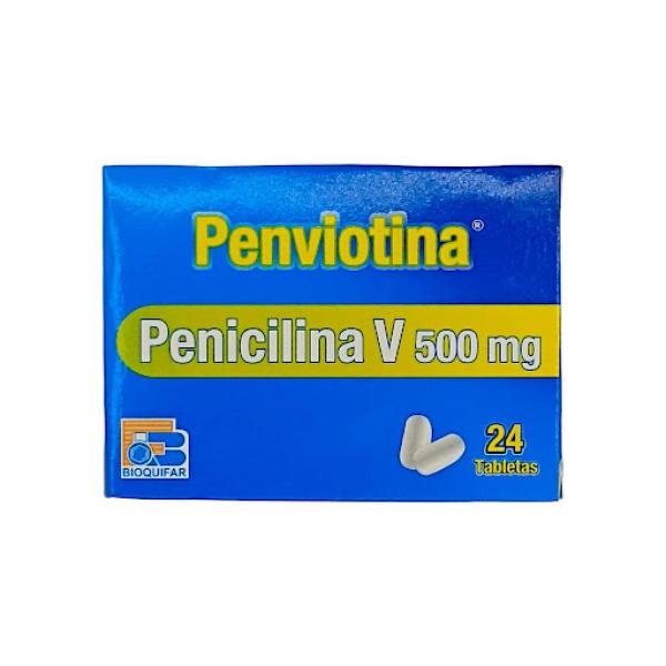 Penicilina 500 Mg Tabletas Caja X 24 ( Penviotina )