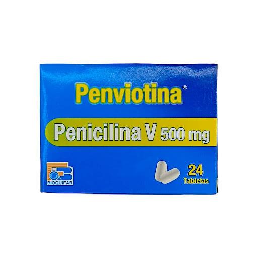 Penicilina 500 Mg Tabletas Caja X 24 ( Penviotina )